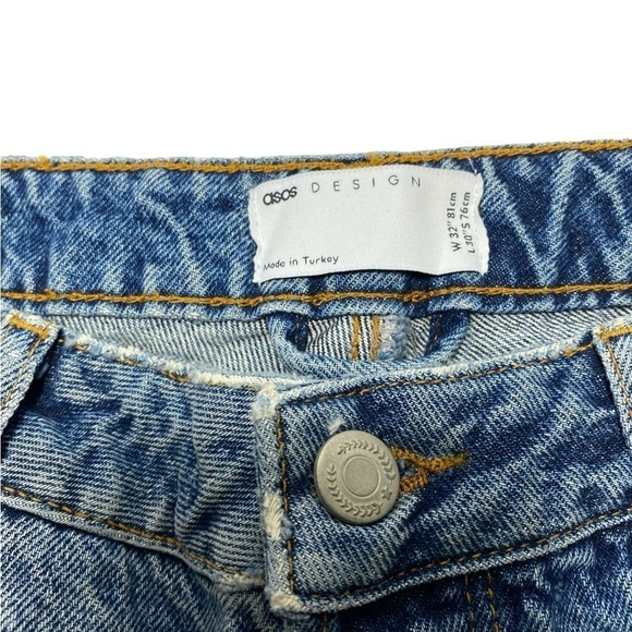 OSOS Design Men's Jeans With Rips - Picture 5 of 7